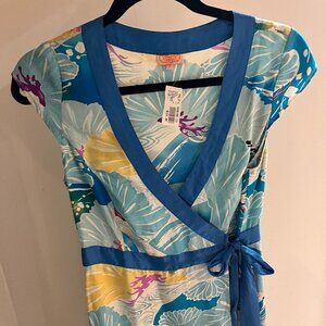 NWT Aoyama Itchome Wrap Dress-Size S